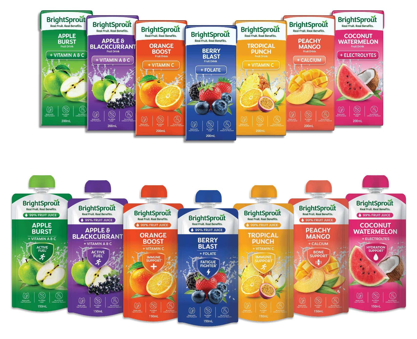 Bright Sprout fruit juice range