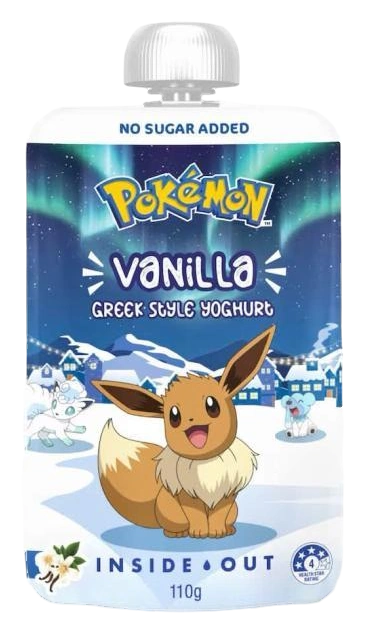 Inside Out Pokémon yoghurt — Vanilla